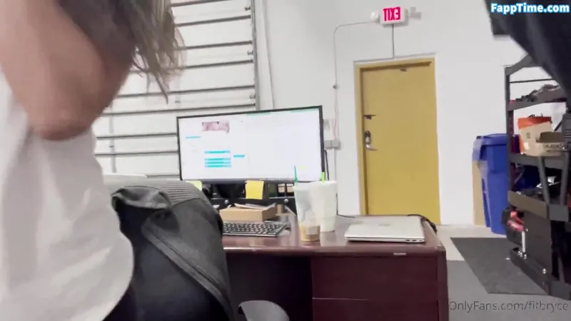 Bryce Adams Risky Office Fuck Video Exposed