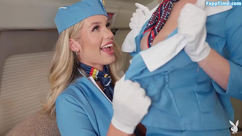 Skye Blue and Sky Bri Mile High Club Video Leaked