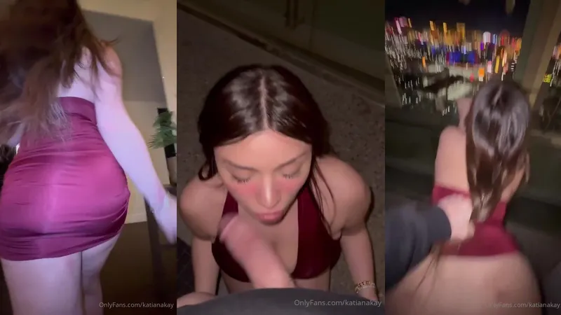 Katiana Kay Teases Cock Hungry Blowjob And Doggystyle Fuck In Leaked OnlyFans Video