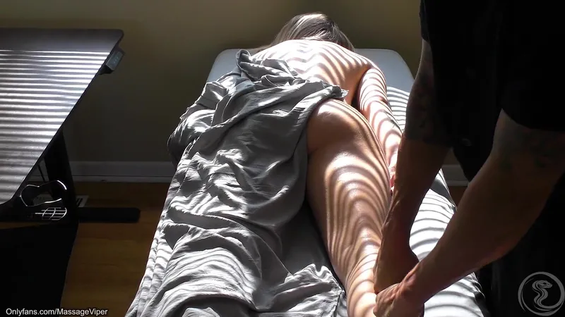 Viper Teases Her Super Tight Body in Leaked Massage Video