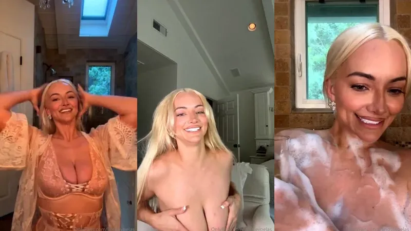 Lindsey Pelas Leaked Livestream Video Teases Her Famous Curves on the 20th July