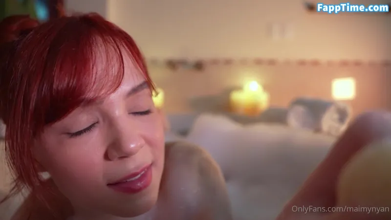 Maimy Teases In Leaked ASMR Bath Time Video