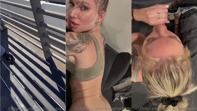 Viking Barbie Video Bangs A Horny Handyman