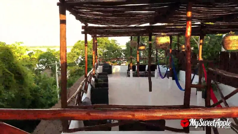 MySweetApple Gets Naughty On Hotel Balcony In Leaked Sex Video