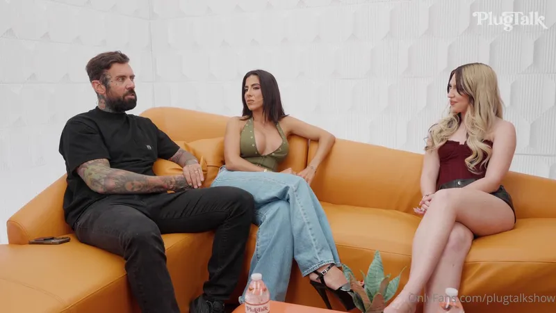 Lena The Plug And Britt Blair Tease In Leaked Onlyfans Threesome Video