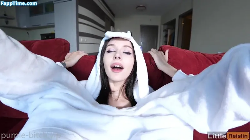 Purple Bitch Roommates Tease with Doubleheaded Dildo in Leaked Video