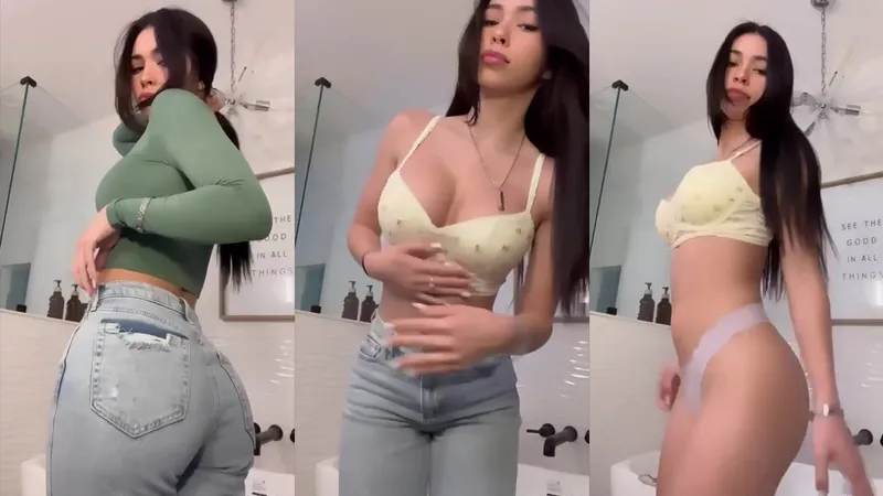 Aishah Sofey Teases in Crop Top Strip Leaked Video