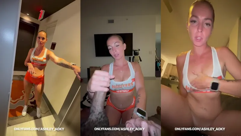 Ashley Aoky Teases Her Massive Juggs in This Leaked Sex Tape Video