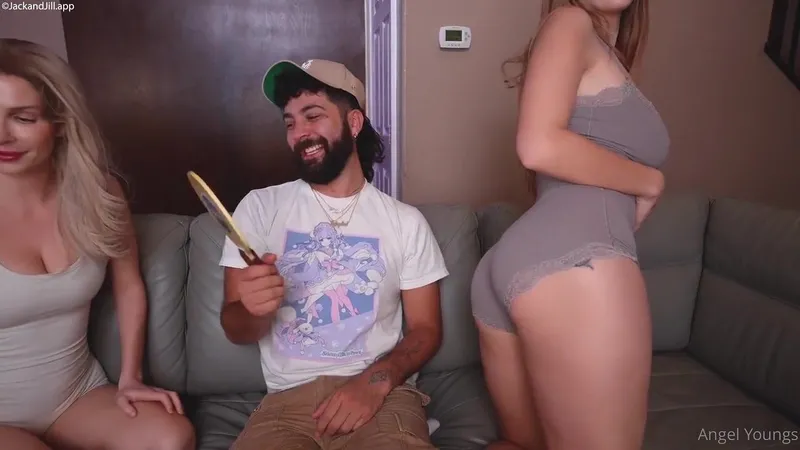 JackAndJill Angel Youngs Moaning Foursome Porn Video