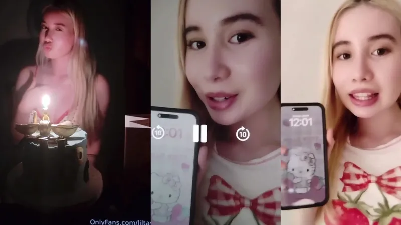 Lil Tay Celebrating her 18+ Birthday on Onlyfans Video