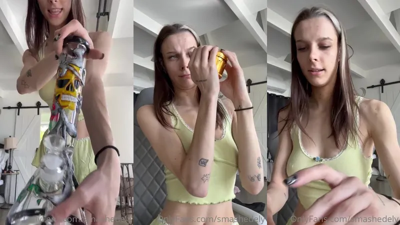 Ashley Matheson Teases Her Tits in Leaked Pajama Video