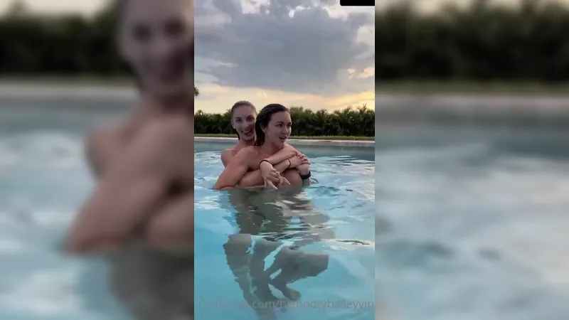 Bryce Adams Wet N Wild Pool Threesome Sex Tape Video Leaked