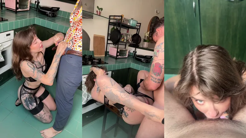 Eden Ivy Teases Ass In The Kitchen Fuck Video