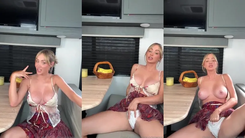 Sara Underwood Teases Pussy Play Until Climax In Leaked OnlyFans Video