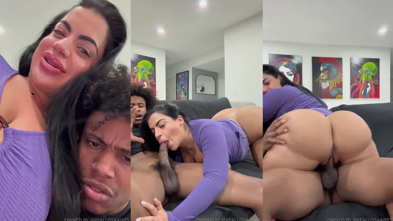 Lissa Aires Teases Hard BBC In Must-Watch Sex Tape Video With Lil D