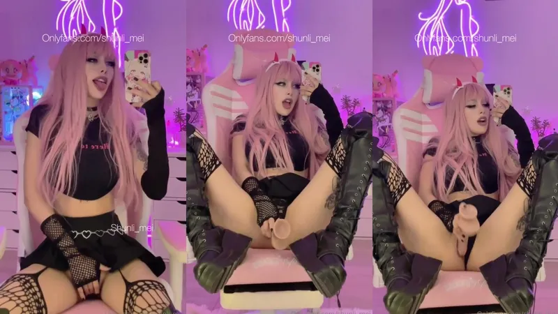 Shunli Mei Teases with Dildo Pussy Play in Leaked OnlyFans Video