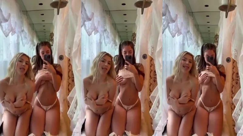 Anna Malygon Teases Her GG Rack In Leaked Onlyfans Strip Video