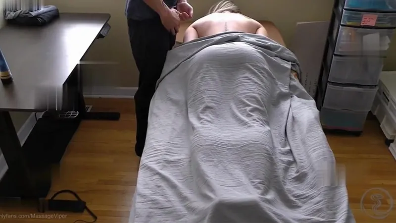 Viper Massage Second Session With A Dirty Blonde Onlyfans Leaked Video