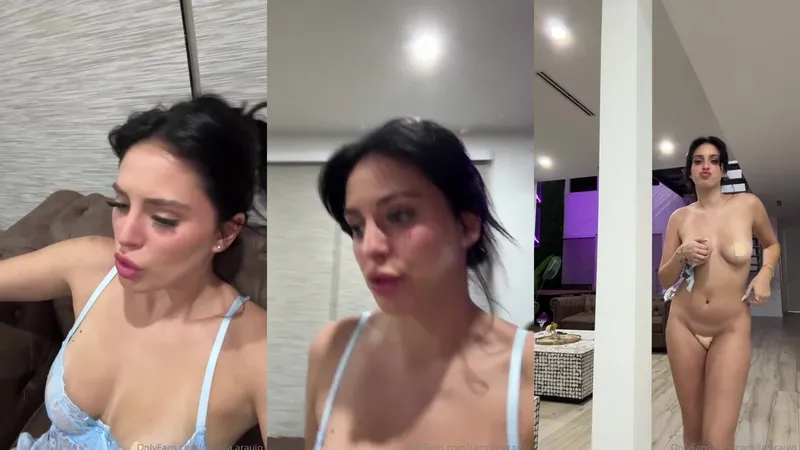 Camilla Araujo Teases Her Juicy Ass Twerking And Pussy Rubbing In Leaked OnlyFans Video