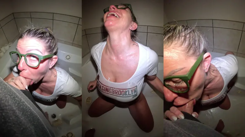 Brooklyn Chase Teases Golden Shower & BJ Swallow in Must-Watch Video