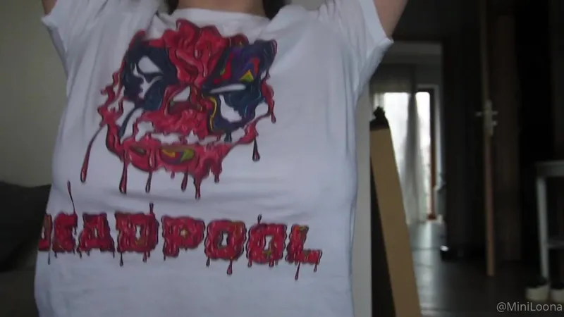 MiniLoona BG Hard Fuck Wuth Deadpool Shirts