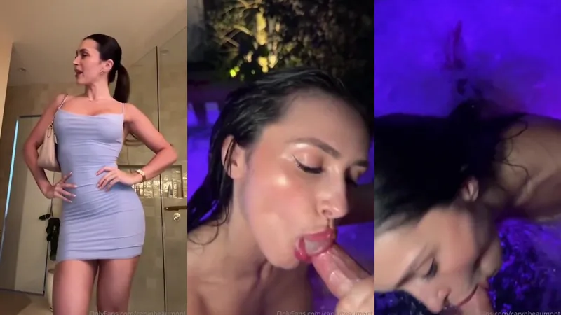 Caryn Beaumont Teases In Outdoor Bathtub Fun Onlyfans Leaked Video