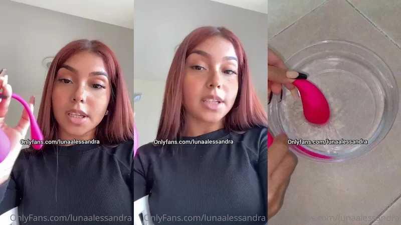 Luna Alessandra Teases Completely Nude in Exclusive OF Video