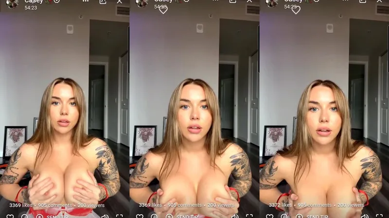 Caserenn Leak stars in this exposed fuckface tease video
