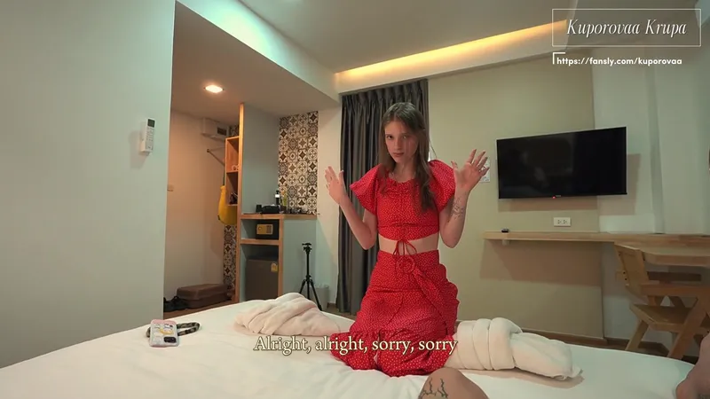 My stepsister works as a whore and she had to work off my paid time | Kuporovaa Krupa