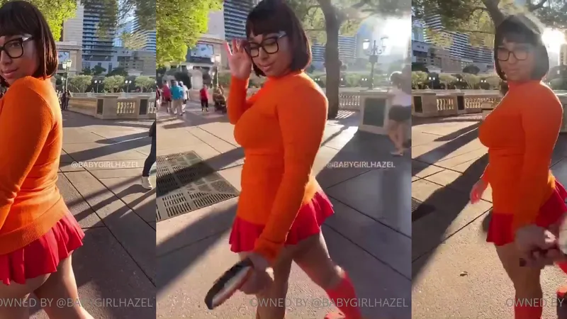 BabygirlHazel Teases her Naked Curves in Must-Watch BBW Video