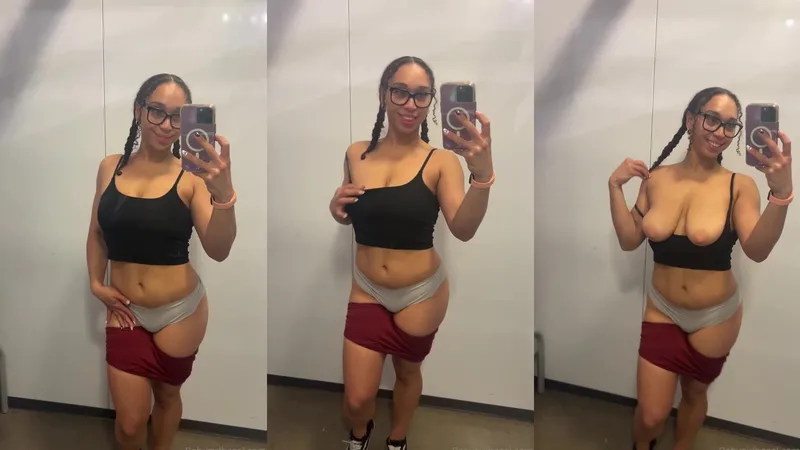 BabygirlHazel Teases Her Giant Tits and Juicy Ass in Dripping Wet Video