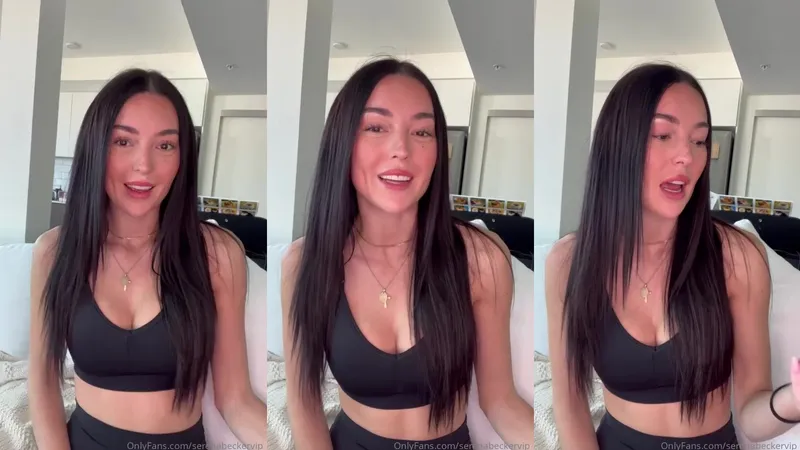 Serena Becker Teases Her Huge Tits in Leaked OnlyFans Video