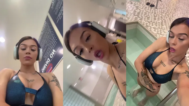Elayna Black And Cora Jade Tease Each Other In Steamy Bathtub Video