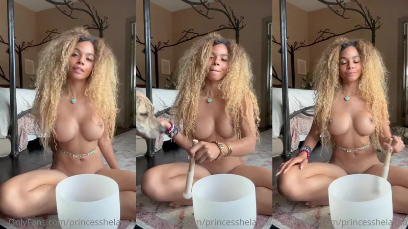 Helayna Marie Teases Her Fake Tits in Naked Pics Video