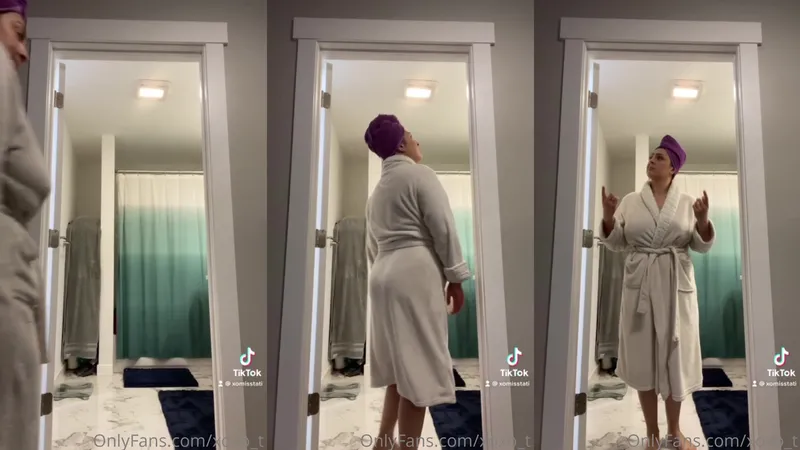 Tati Evans Teases with Dildo in Naughty TikTok Style OnlyFans Video