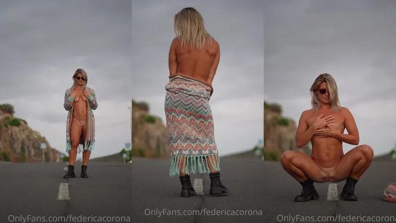 Federicacorona Teases Her Tiny Ass in Leaked Sex Video