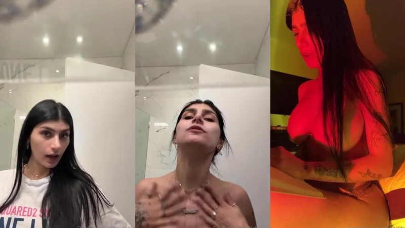 Mia Khalifa Teases Brainiac Side in Leaked Reading vid