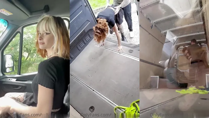 SallyDinosaur Teases & Gets Plowed In Stranger's Truck