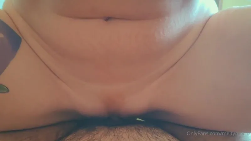 MeltyMochi POV BJ And Creampie Riding Cock