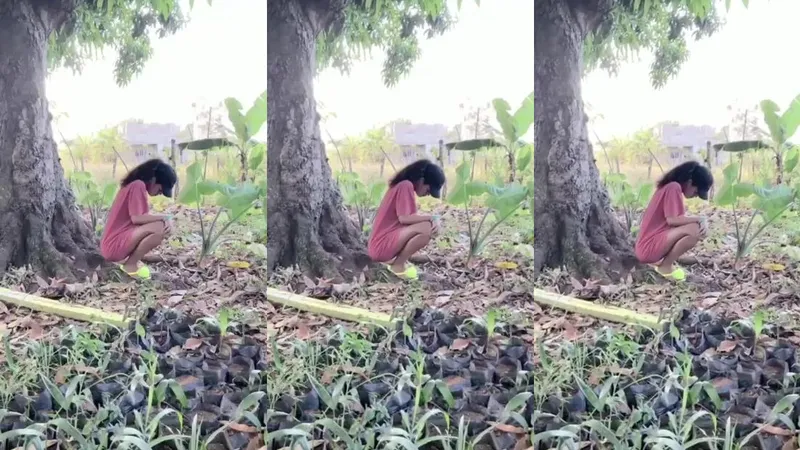 Yeraldincom Pissing Outdoors in this Dirty Kinky Video