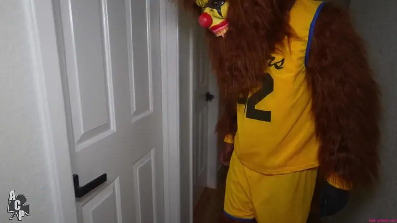 Trixi Brooks Stars in Halloween Teen Wolf Public Gangbang Video