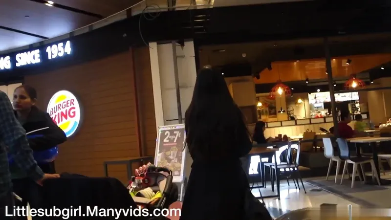 Littlesubgirl Teases Risky Blowjob In Busy Supermarket Video