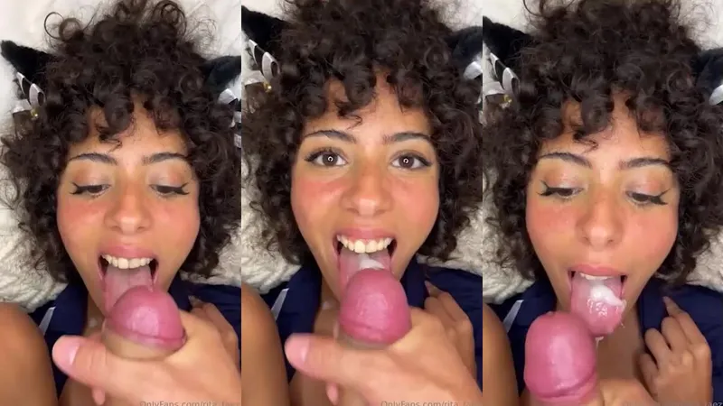 Rita Faez Naughty Sex Tape Ends with Messy Mouthful Facial – OnlyFans Leaked Video