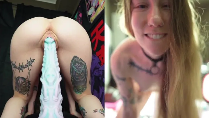 Lilijunex Takes Necrons BBC For A Wild Squatting Ride In Leaked Onlyfans Video