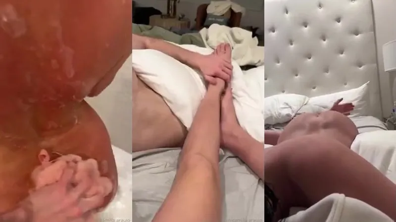 Camilla Araujo Naked Tease JOI Blowjob & Bang After Shower PPV Video