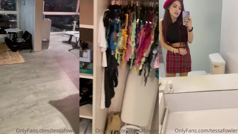 Tessa Fowler Teases Her Huge Natural Juggs in Leaked OF Video