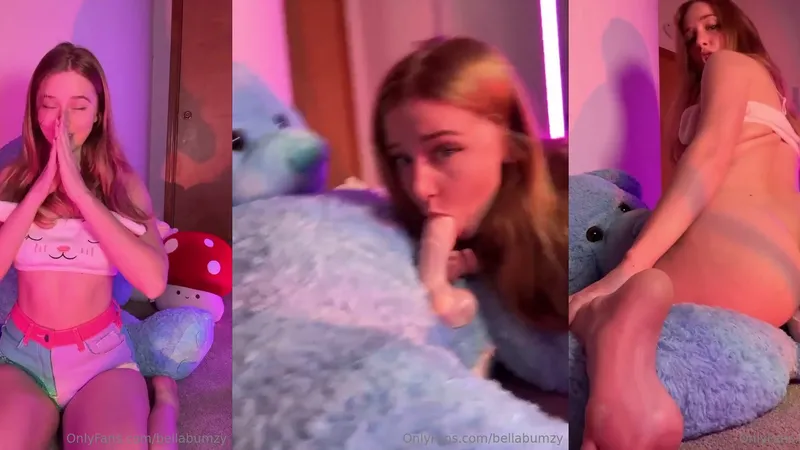 Bellabvmsy Teases in Nude OnlyFans Dildo Riding Video