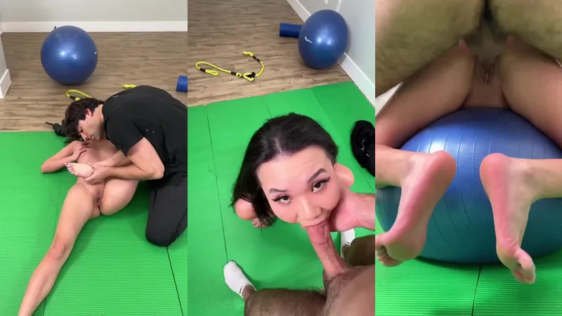 Q Teases Her Juicy All-Natural Tits in Psychedelic Sex Tape Video
