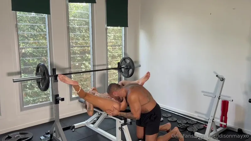 Maddison May Teases Hard In Must-Watch Gym Sex Video With Mr Iconic