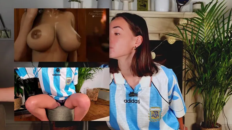 Cheekymz Teases Her Tiny Tits in Leaked Video